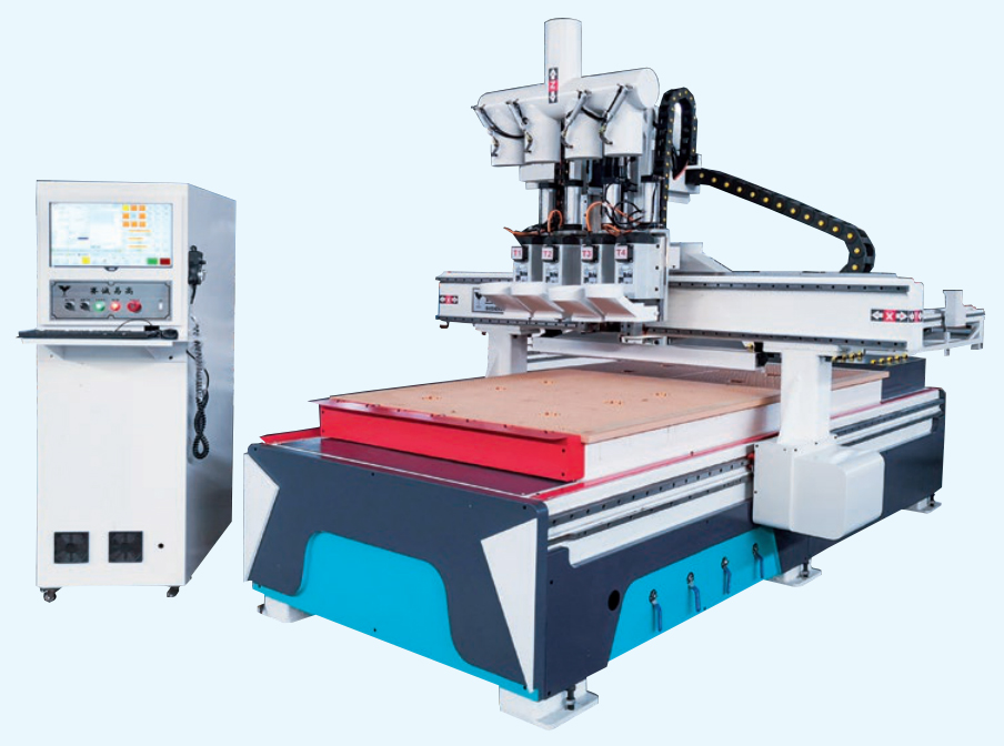 1325 CNC opener in the panel furniture production line